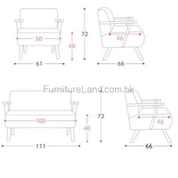 Sofa: S26-3 Sofas (3 Seater)